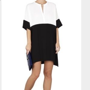 BCBGMAXAZRIA Inessa Colorblock Dress